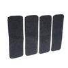 4Pcs RV Stair Covers Carpets Anti Slip Quick Drying Waterproof RV Step Covers Rug with Reflective Strip for RVs Motor