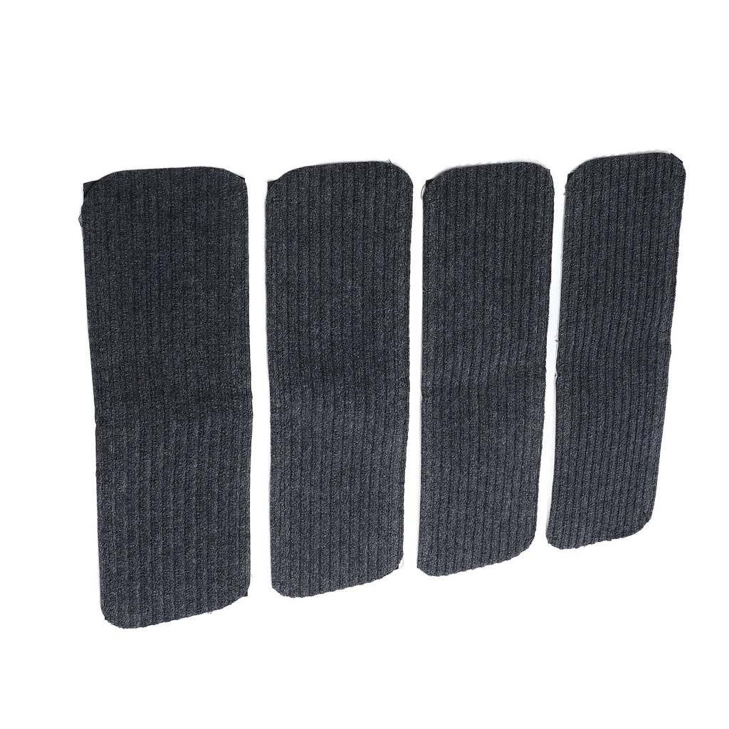 4Pcs RV Stair Covers Carpets Anti Slip Quick Drying Waterproof RV Step Covers Rug with Reflective Strip for RVs Motor