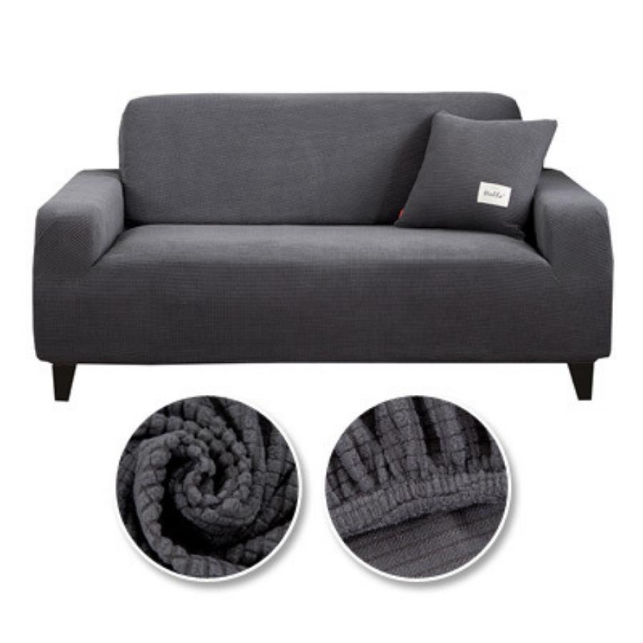Thick Elastic Sofa Cover Slipcover For Living Room Cheap Stretch Polar Fleece Armchair Cover Seater Corner Couch Covers