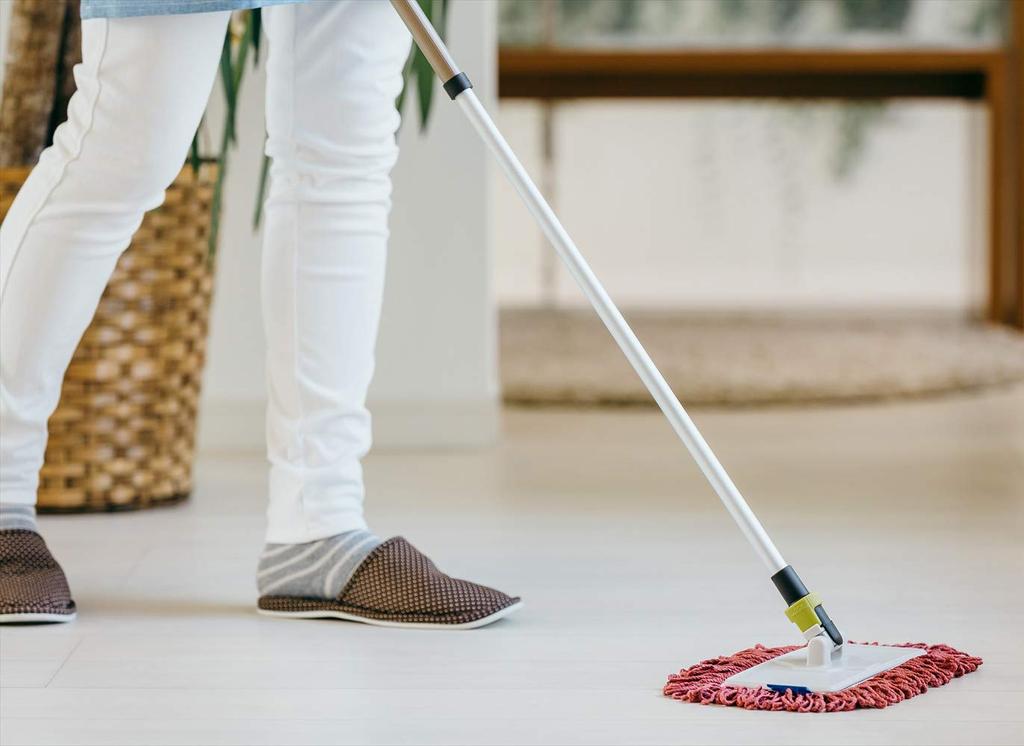 Yamazaki Sangyo Floor Wiper for Wiping Microfiber Dry Mop Replacement Spare Floor Lab 30cm Width 182275 F.Labo