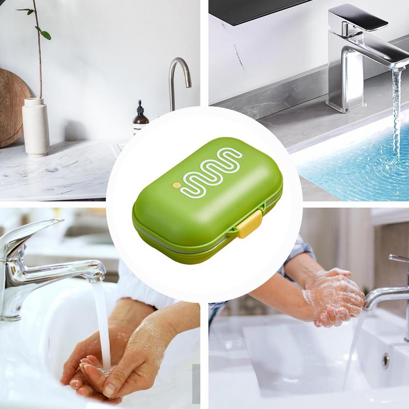 Travel Soap Case Waterproof Leakproof Soap Box Travel Soap Holder Soap Holder For Shower Portable Draining Travel Soap Holder