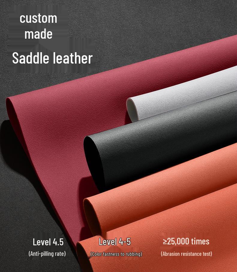 All-Season Suede Seat Cushions for Geely Galaxy E5 - Semi-Enclosed Design