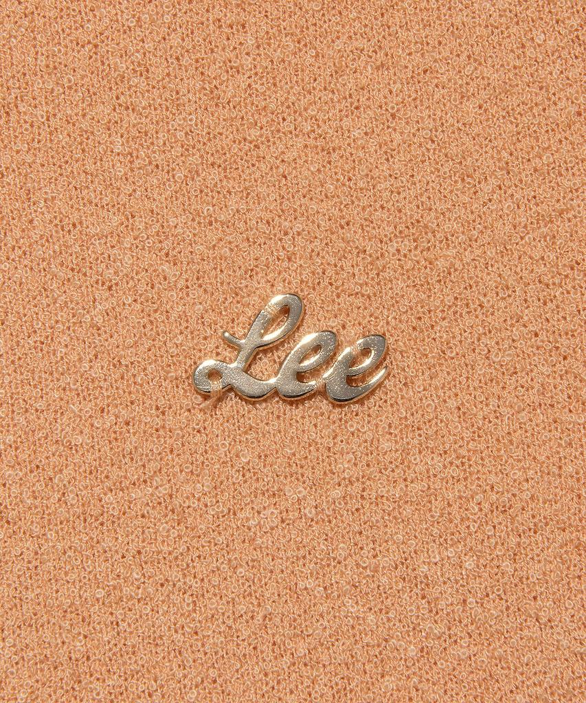 LEE Women'S Round Neck Boucle Knit Peach