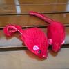 10Pcs Plush Simulation Mouse with Sound Pet Cat Play Scratch Interactive Toy