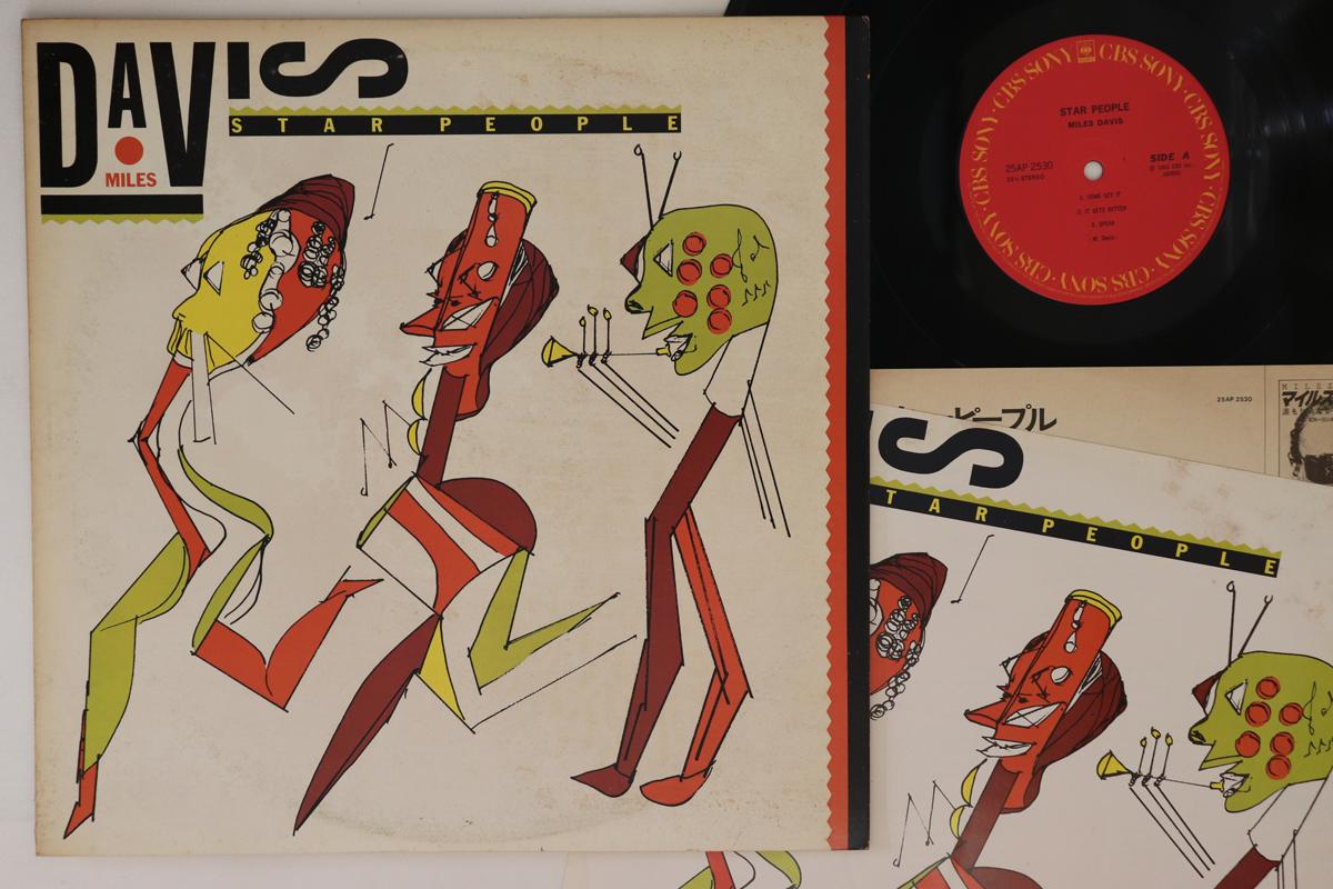 

LP Пластинка МАЙЛС ДЭВИС - Star People 25AP2530 CBS SONY 1983 Япония Джаз Б/У