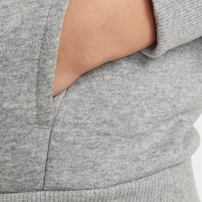 Nike Sweatshirt Dark Gray Heather/white Teenagers HJ3156-063