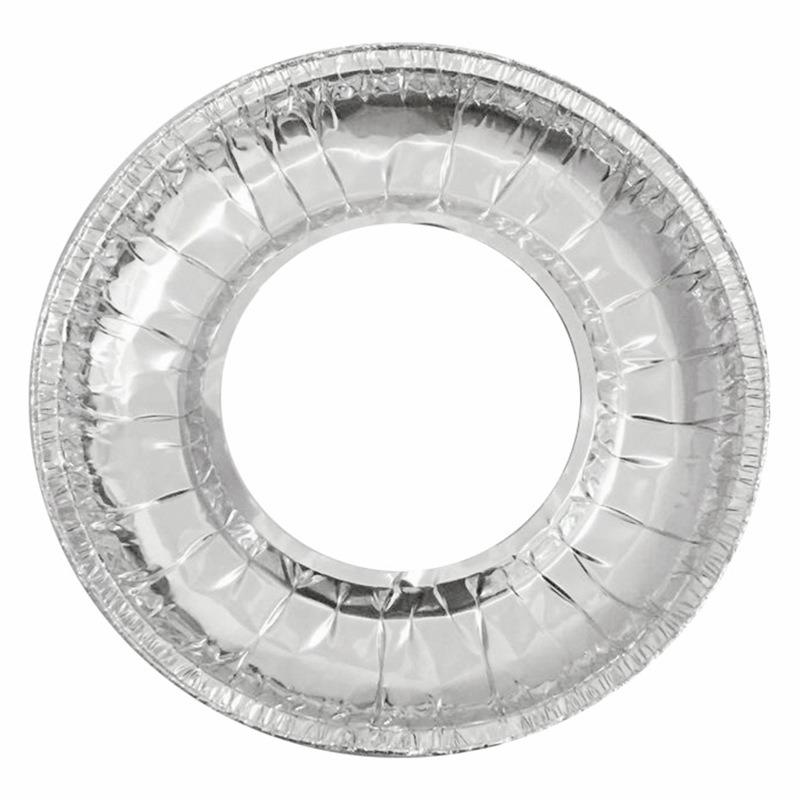 Gas Stove Oil-Proof Mat Sticker, Protective Round Foil Cover for Kitchen Stove