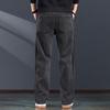 Herren locker gerade weit geschnitten Patchwork Seitenstreifen Jeans