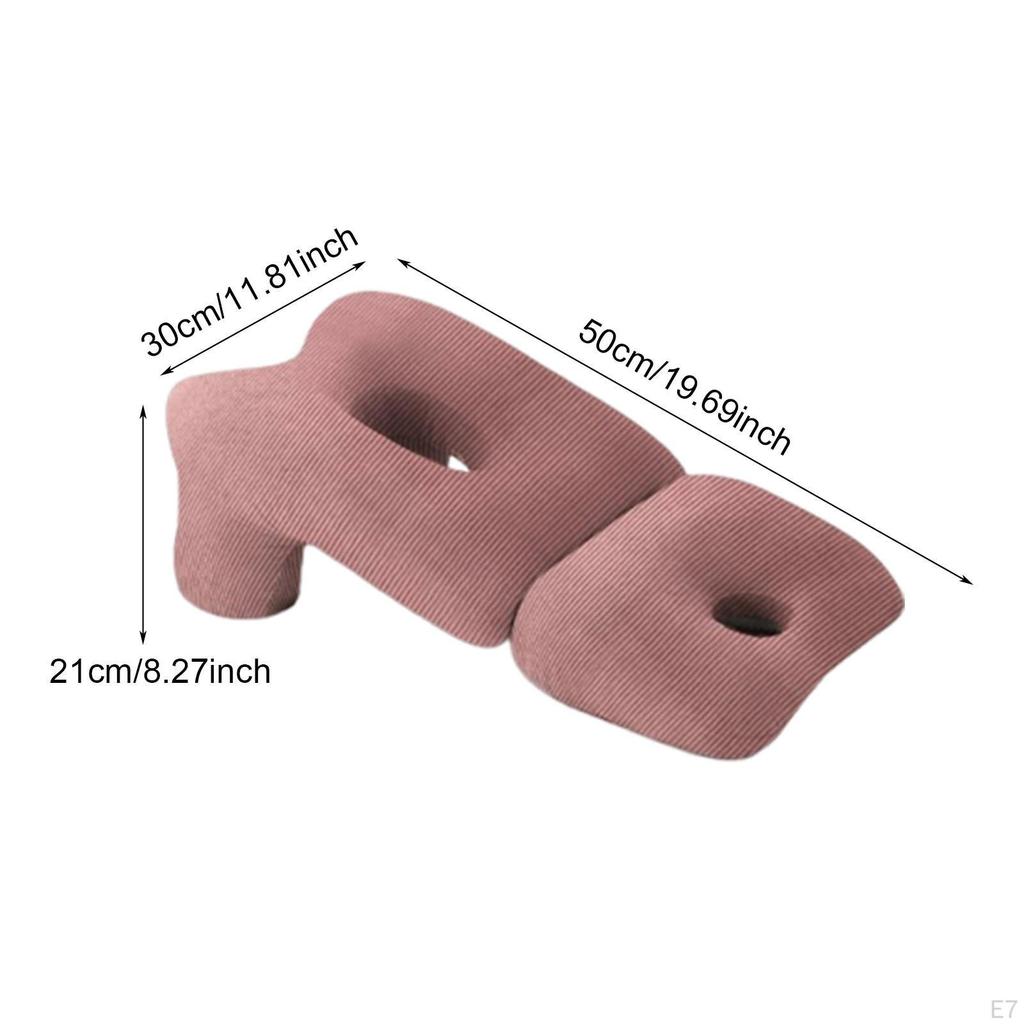 Comfortable Prone Pillow with Mobile Device Support Feature