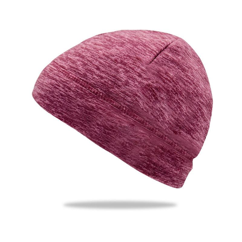 

Winter Cycling Autumn Hat Sweat Absorbing Breathable Helmet Lining Cap Sports Purple