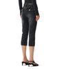 Deketeuumeon Seamed Low Rise Capri Jeans Dcwpt024Black