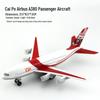 Alloy Space Shuttle Model Pull-back Airbus A380 Toy