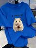 TShirt Short Sleeve Korean Hamster Creative Short Sleeve TShirt Funny Wind Comfortable Close To The Skin Daily Casual Wear Top