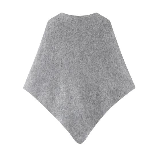 Women Knitted Shawl Wrap Scarf Solid Color Comfortable Cardigan Cape Imitation Cashmere Shoulder Tops Sweater