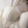 Halbschalen-BH mit Spitzenrand für Damen, Sammel-Anti-Hänge-BH, Herbst-Dessous für Damen