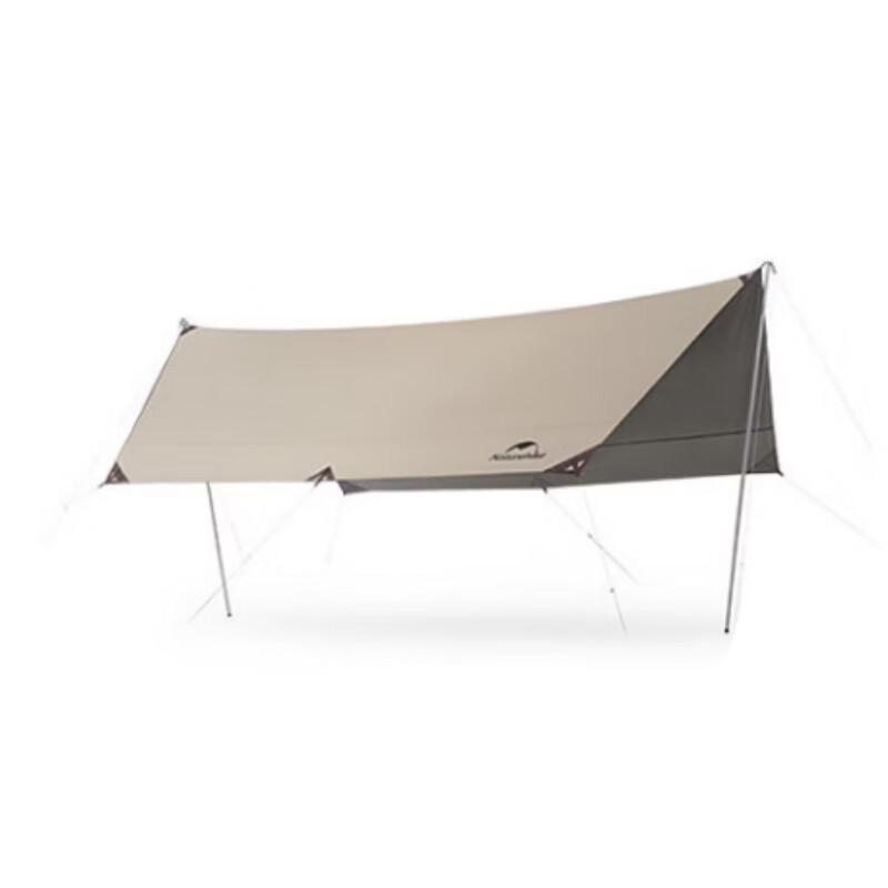 Naturehike NH19TM004 Glacier Titanium Blackout Camping Tarp