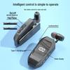 GT010 Wireless Bluetooth Earphone: Clip-On, Large Battery, Vibration, Retractable, with Digital Display for Business Use