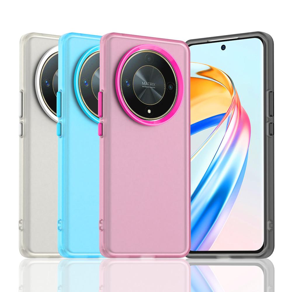 Frosted Case For Honor X9B Cover Honor X9 X9B Funda Coque Matte Translucent PC Candy Color Phone Bumper Honor X9B