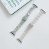 Apple Watch Band için Kelebek Reçine Kayış 7 44 40mm 42mm 38mm 41 45mm Şeffaf Döngü Kordonlu Saat IWatch 7 6 Se Serisi 5 4 3