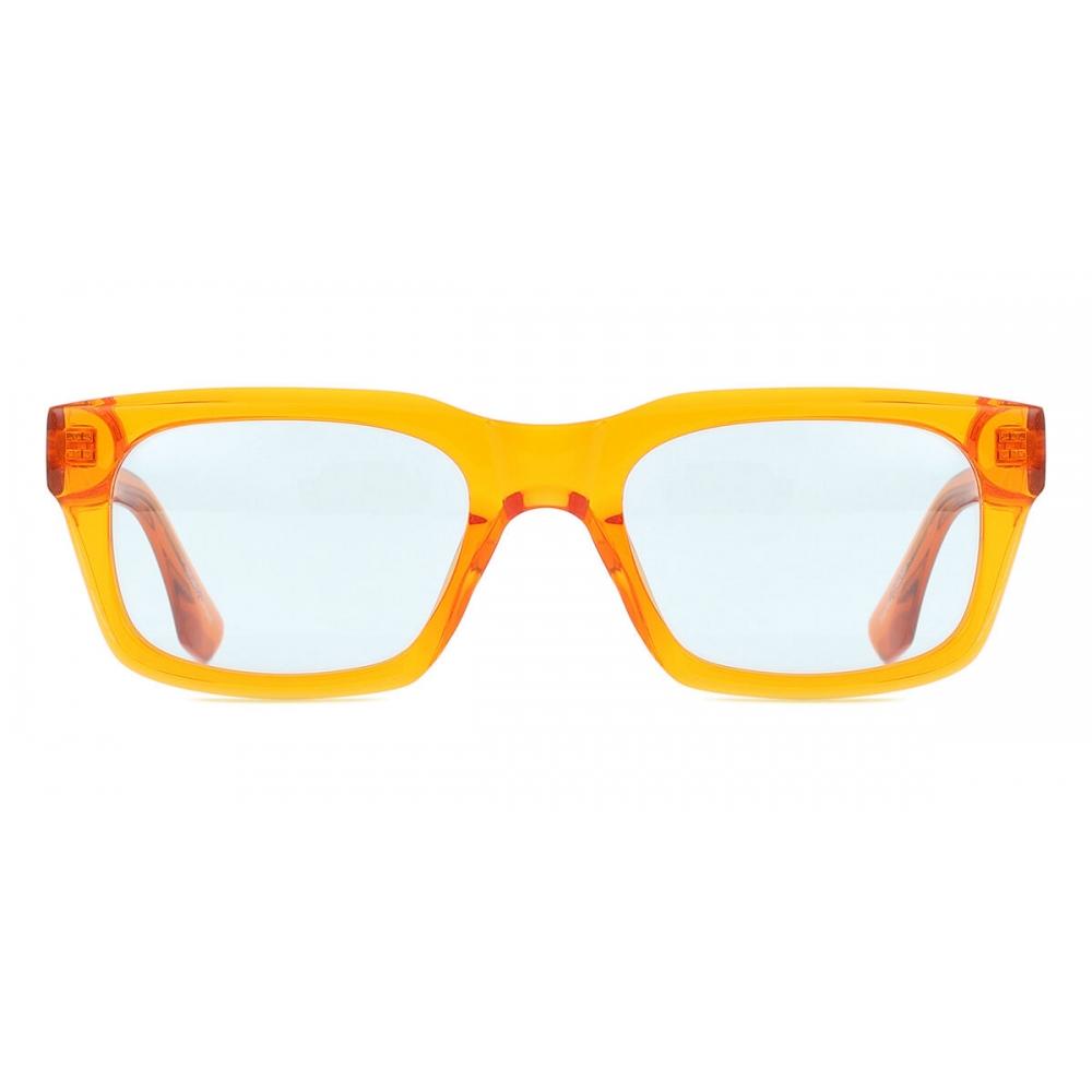 Full Rim Square Transparent Orange Smartbuy Collection Citrus 94750s C4 Fashion Unisex Sunglasses