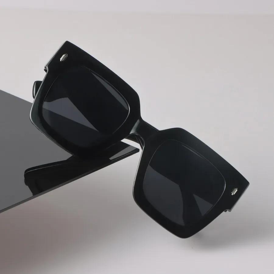 Quadratische Sonnenbrille Damen Herren Vintage Spiegelglas Stylische Sonnenbrille Unisex Persönlichkeitsfarben Oculos De Sol