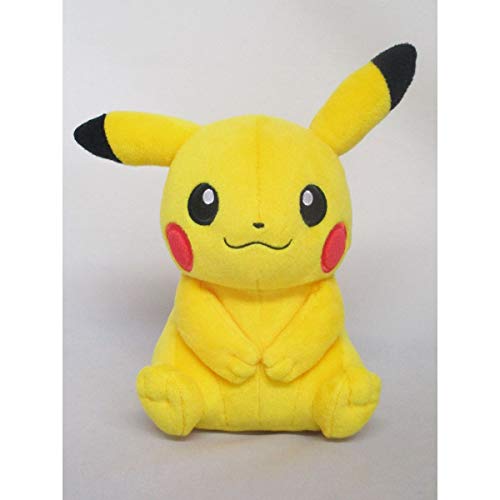 San-Ei Trading Pocket Monster All Star Collection Pikachu (Female Form) (S) W17D12H19cm Plush Toy Pokemon PP165