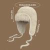 Windproof Winter Hat Warm Lei Feng Hat Cute Knitted Wool Hat  Autumn Winter