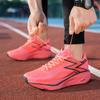 Unisex  Full Carbon Plate Running Shoes Professional Marathon Racing Lightweight Bounce Cushion Breathable Sports Sneakers