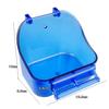 Bird Cage Feeder Parrot Feeding Seed Food Container Food Water Dispenser