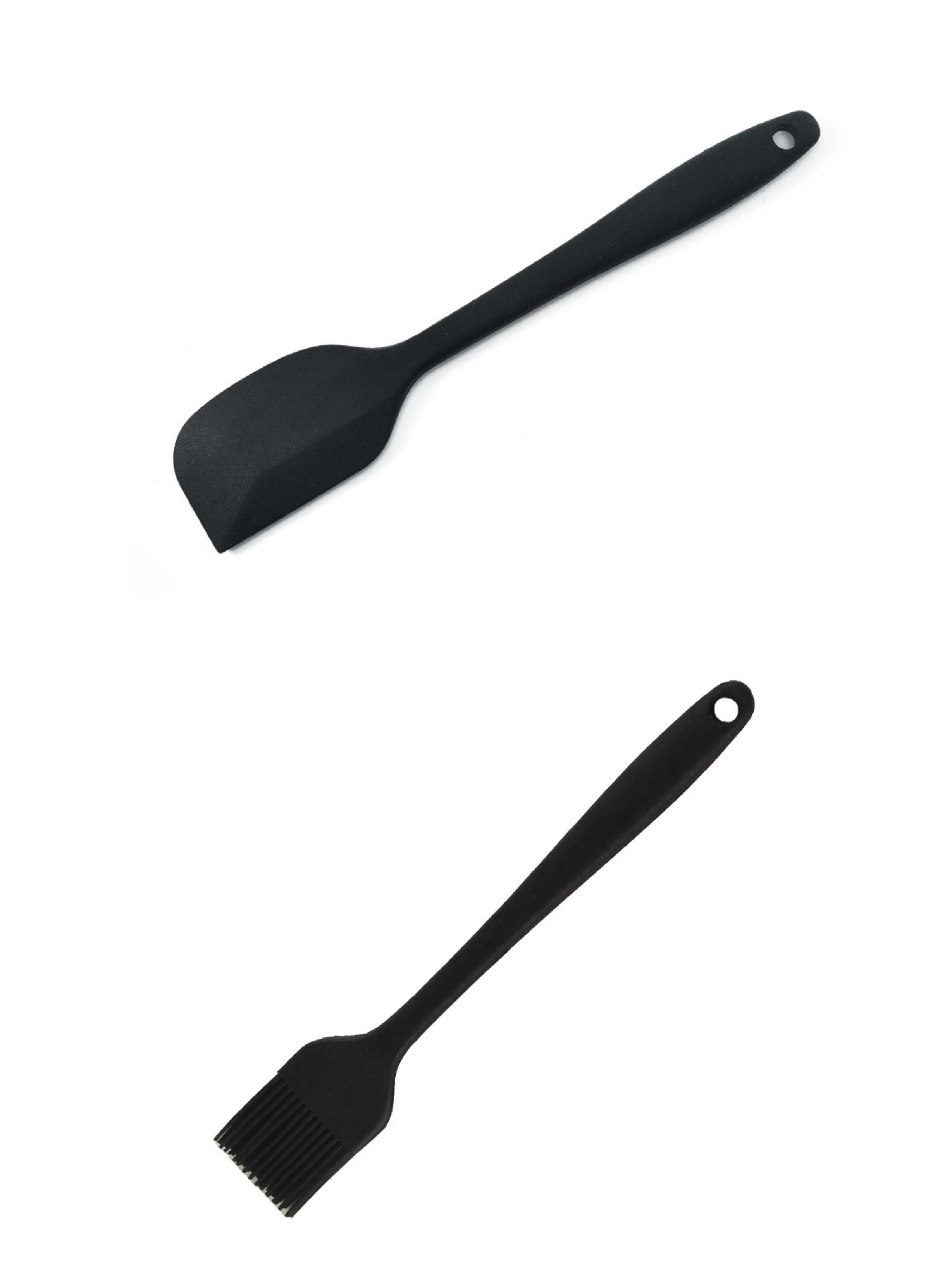 

Кухонная лопатка Масляная кисть Силиконовый набор лопаток для торта Термостойкая кисть для барбекю Антипригарная силиконовая кондитерская кулинарная посуда