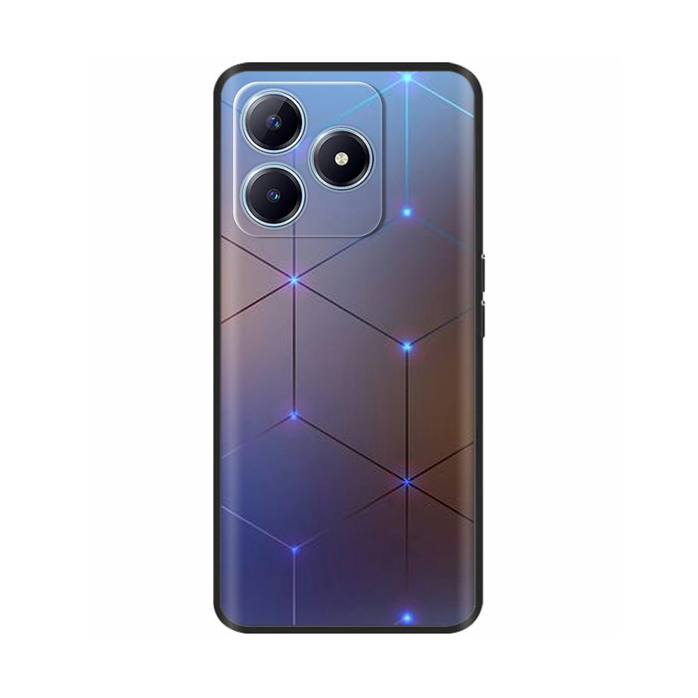 For Realme C63 Case Animals Soft Silicone TPU Phone Cases Back Cover For OPPO Realme C63 C61 C 63 Shockproof Protective Fundas