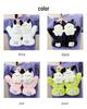 Women’s Cute Pacha Dog Winter Plush Gloves, Warm Velvet, Anti-Cold Outdoor Style for Students.