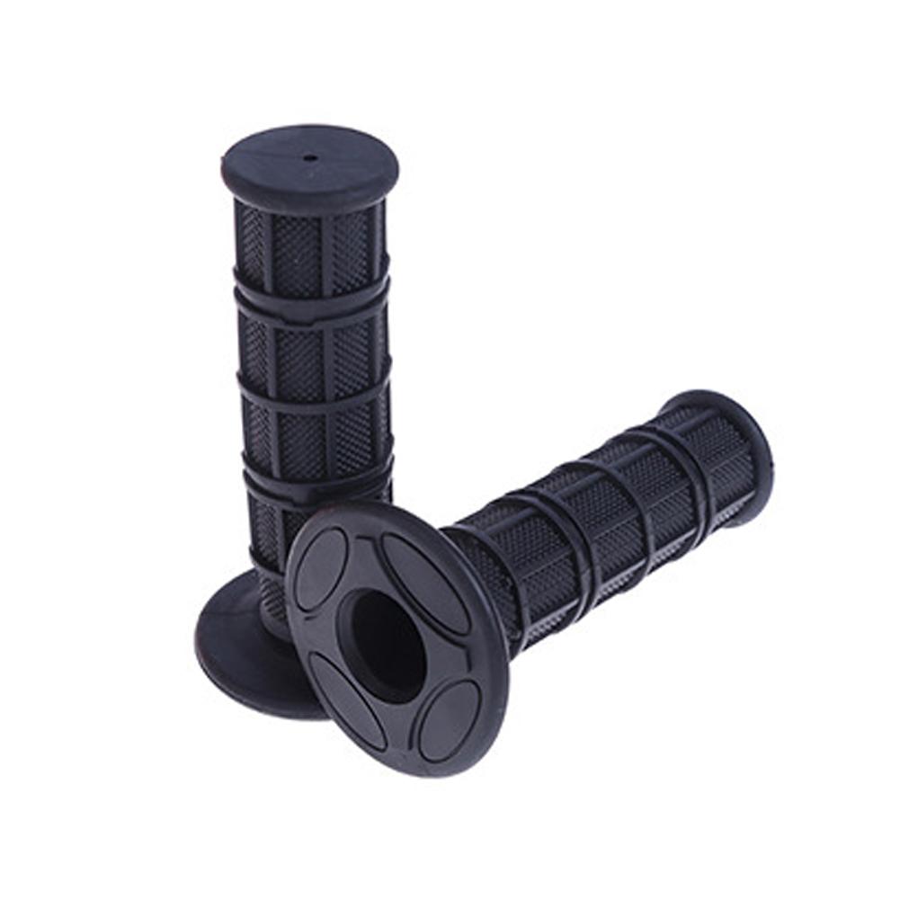 Soft Rubber Moto Handlebar Universal 22/24MM Scooter Grips Bar Motorbike Handle Bar For Protaper Grip Motorcycle Accessories
