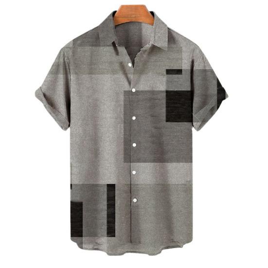 Men Summer Tops Fashion Lapel Quick Drying Men Summer Shirt Casual Men Summer Shirt Men Summer Tops Beachwear