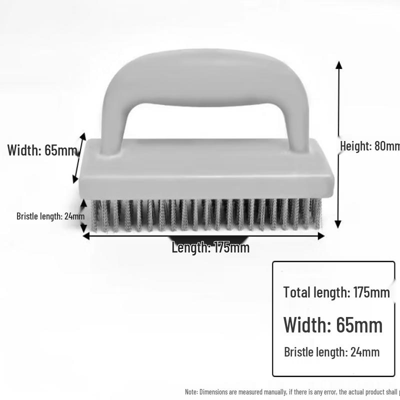 Oeny Square Steel Wire Cleaning Brushes (2-Pack)