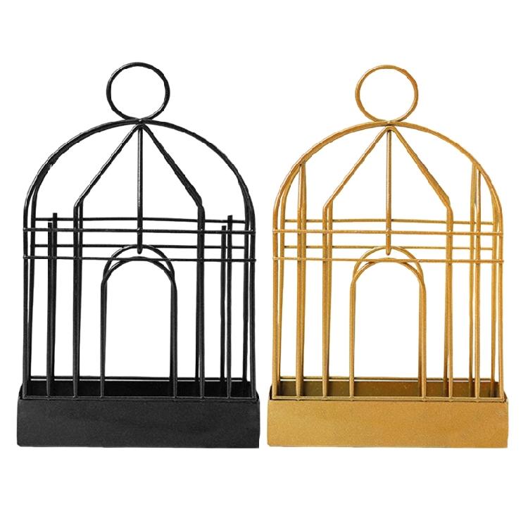 Elegant Metal Birdcage Incenses Coil Stand Forest Camping Incenses Coil Holder for Outdoor Gatherings