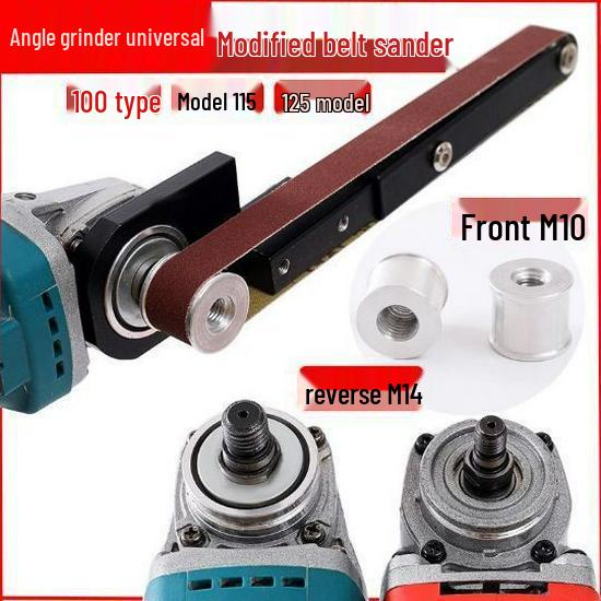 Type 100/125 Angle Grinder To Belt Sander Conversion Kit for Woodworking