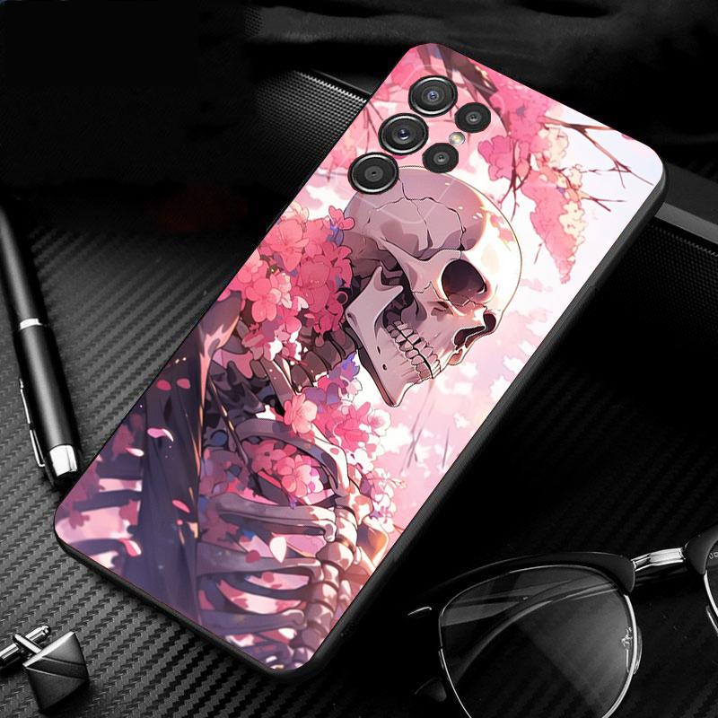 Skeleton Art Phone Case For Samsung Galaxy S25 S24 S23 S22 S21 Ultra S24 S23 S22 S21 S25 Plus S24 S25 FE