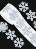 Party Christmas Gift Wrapping Label Children Scrapbook Stationery Stickers 500pcs Laser Christmas Snow Stickers