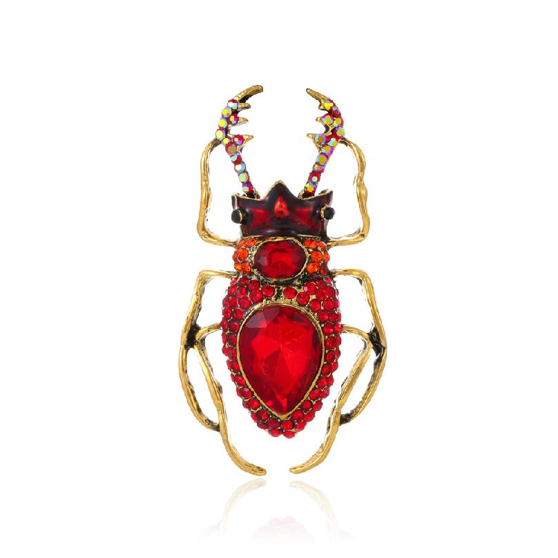 Hot Selling Creative Insect Brooch Multicolor Animal Series Pins There are Beetle Snail Series Pin Accessories