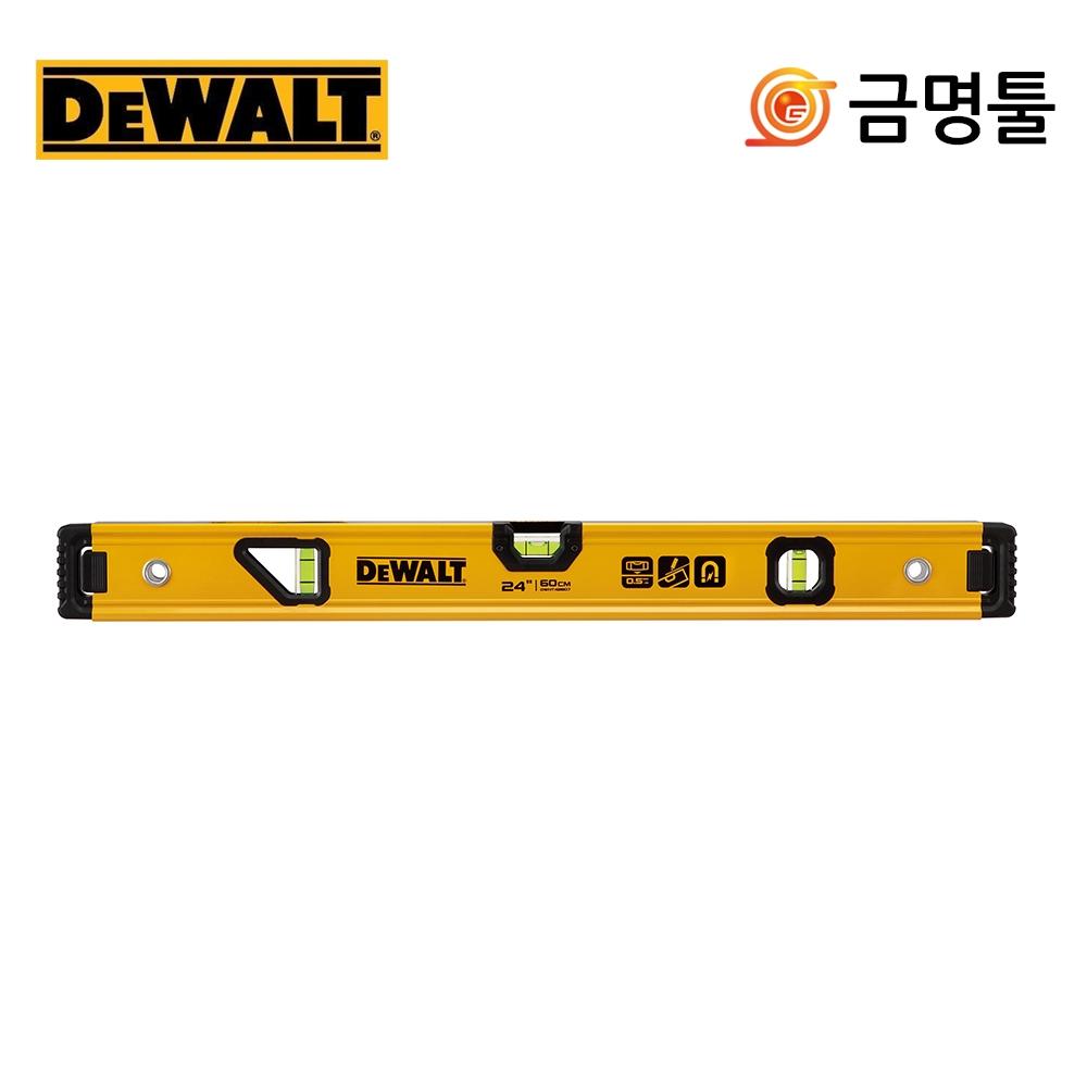 

DeWalt DWHT42807 магнитный горизонтальный 24-дюймовый 600-мм алюминиевый экструдированный выравниватель кузова