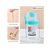 Portable Salad Cup Double Oatmeal Cup Yogurt Nut Fat-Reduced Vegetable Fruit Box Cup with Lid Spoon Breakfast Cup Lunch Box