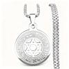 Fashionable Hebrew Star of David Pendant Necklace