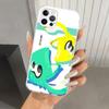 Game S-Splatoons Phone Case for Iphone 17 Air 16 15 Plus 14 13 Mini 12 11 Pro Max 16E 7 8 SE 2020 Soft Funda Print Shell 17 Air
