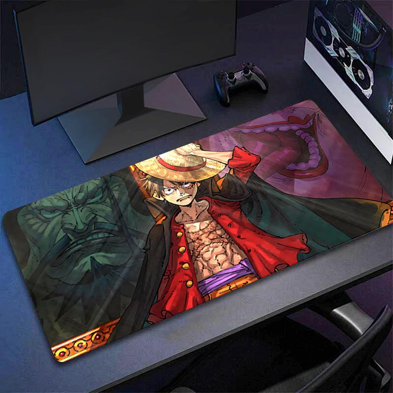 Mouse Pad One Piece Gamer Anime Pc Computer Large Xxl Desk Mat Keyboard Anime Gaming Accessories Mousepad Carpet