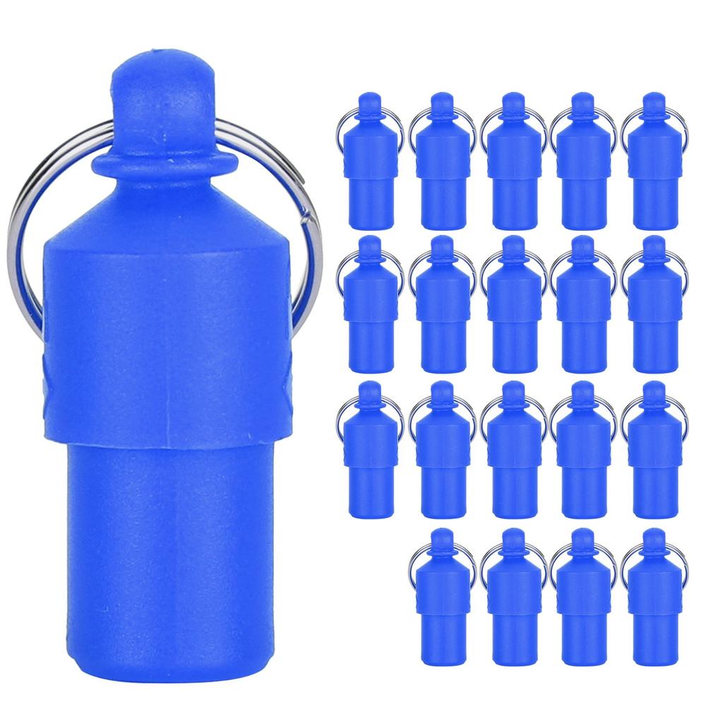 20pcs AntiLost Pet Tag  Dog Cat ID Name Address Label Storage Barrel Tube Collar Pendant
