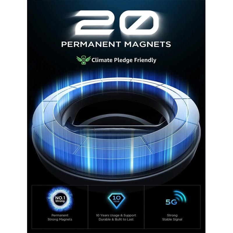 LANGJING 1080 Magsafe Car Phone Holder For Vehicles Mobile Support For The Holder in iPhone 14 13 Pro Max Plus