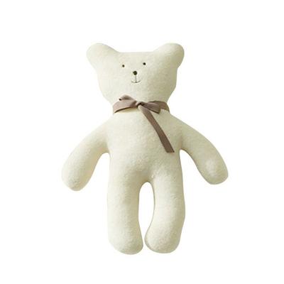 Marolotte Teddy Attachment Doll, Ivory, Korean Baby Products