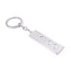 Keychain Pendant Zinc Alloy Durable Letter Dog Plate Charm Keyring Doors Backpacks Handbags Pendant Key Accessory