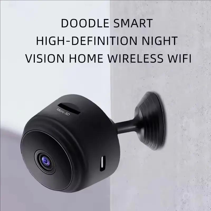A9 1080P HD WiFi Mini Camera Wireless Security Surveillance for Smart Home Safety Monitoring Web Video Camcorder with Sensor